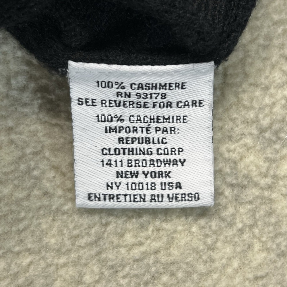 Magaschoni 100% Cashmere Black V-Neck Sweater Women's Size XS - Picture 3 of 8